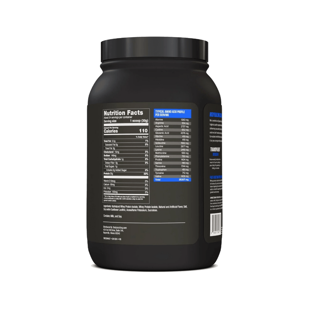 Bodybuilding.com Signature 100% Isolate, 24 servings