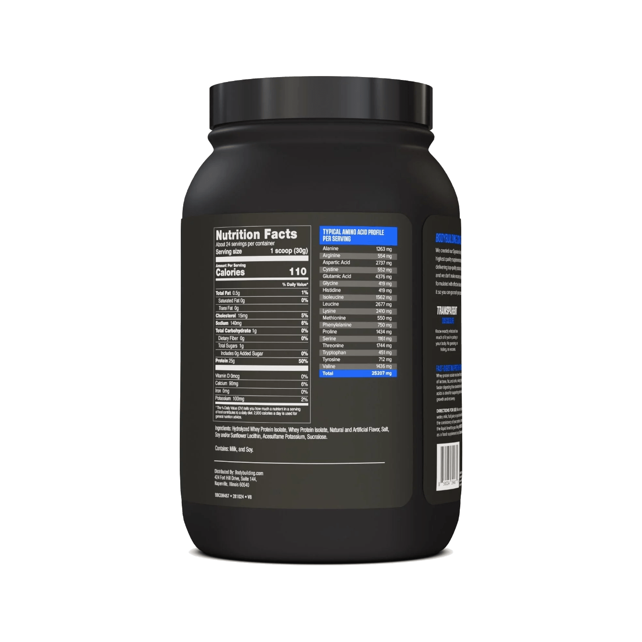 Bodybuilding.com Signature 100% Isolate, 24 servings