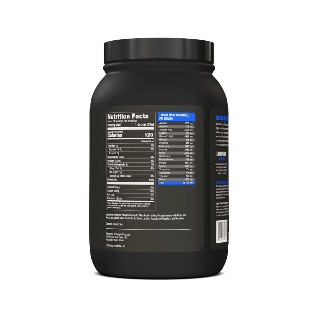Bodybuilding.com Signature 100% Isolate, 24 servings