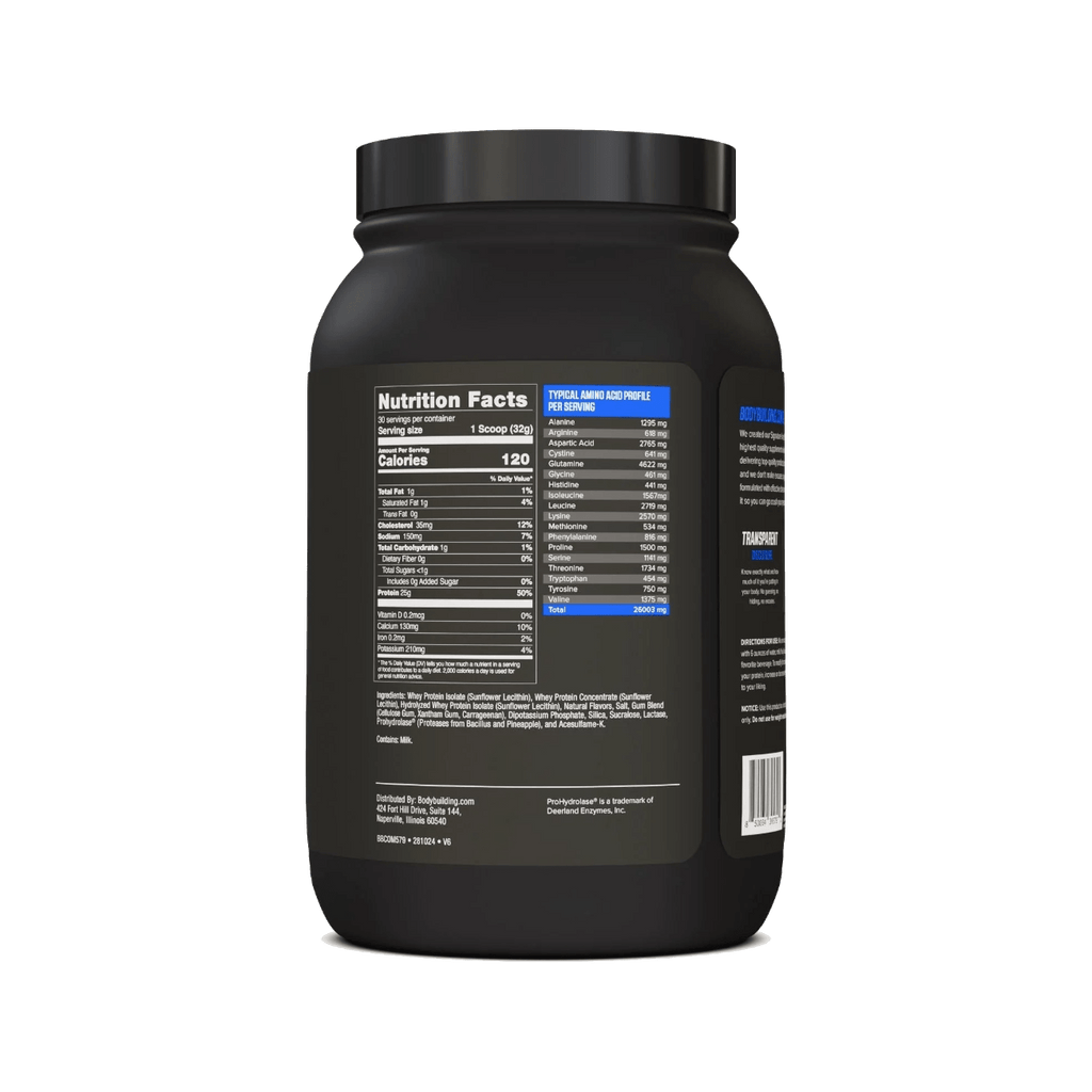 Bodybuilding.com Signature 100% Whey, 30 Servings