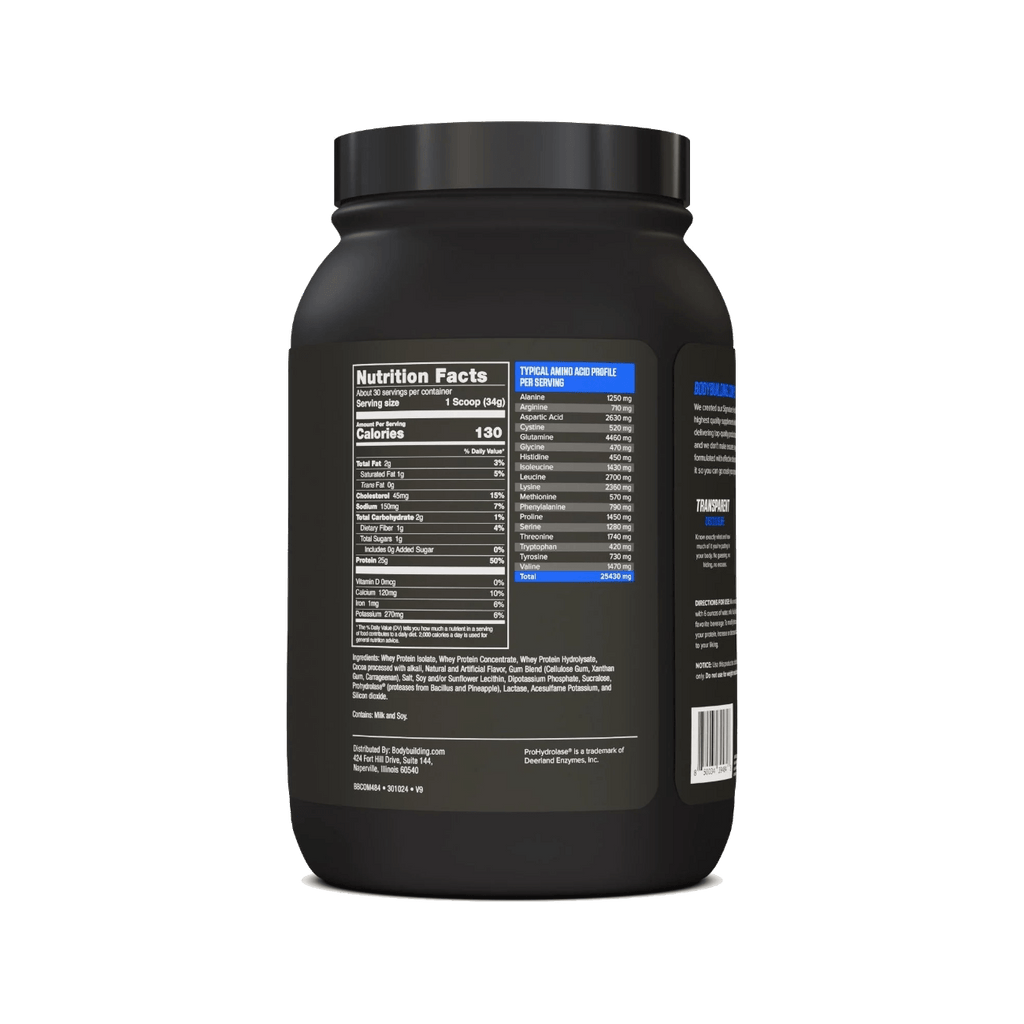 Bodybuilding.com Signature 100% Whey, 30 Servings